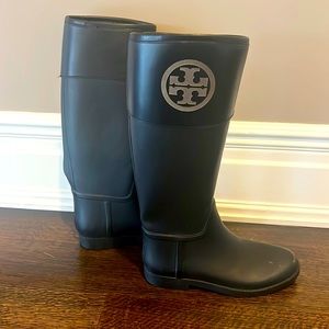 Tory Burch rubber Rain Boots Size 9